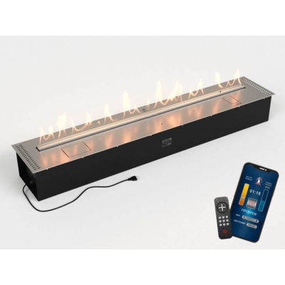 Автоматический биокамин Lux Fire Smart Flame 1500 RC INOX